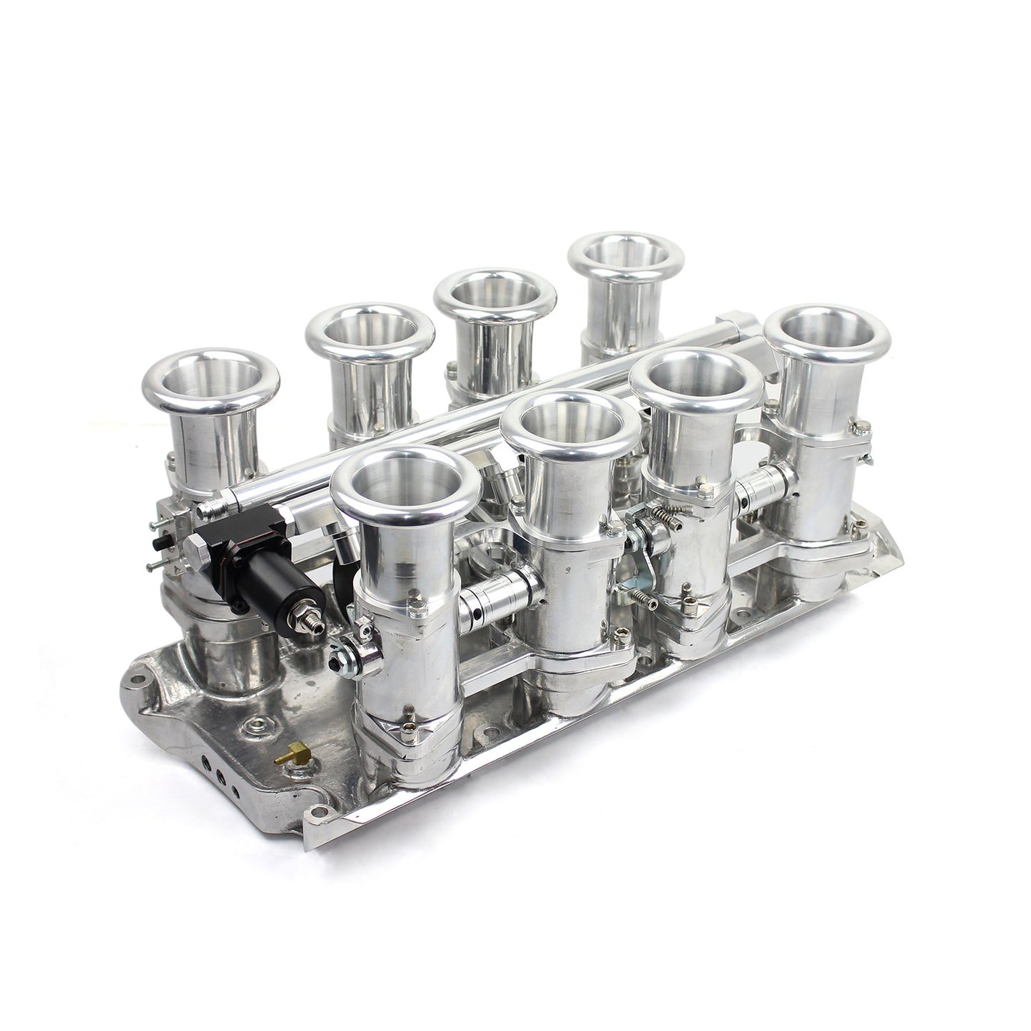 Ford 351 Windsor 8-Stack Intake Manifold, Complete EFI Kit